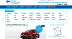 Desktop Screenshot of clubauto-carrefour-banque.com